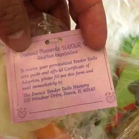 VTG 1997 Precious Moments TENDER TAILS Duck #382515 - Picture 4 of 5